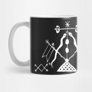 Damballah Wedo Voodoo Veve Mug